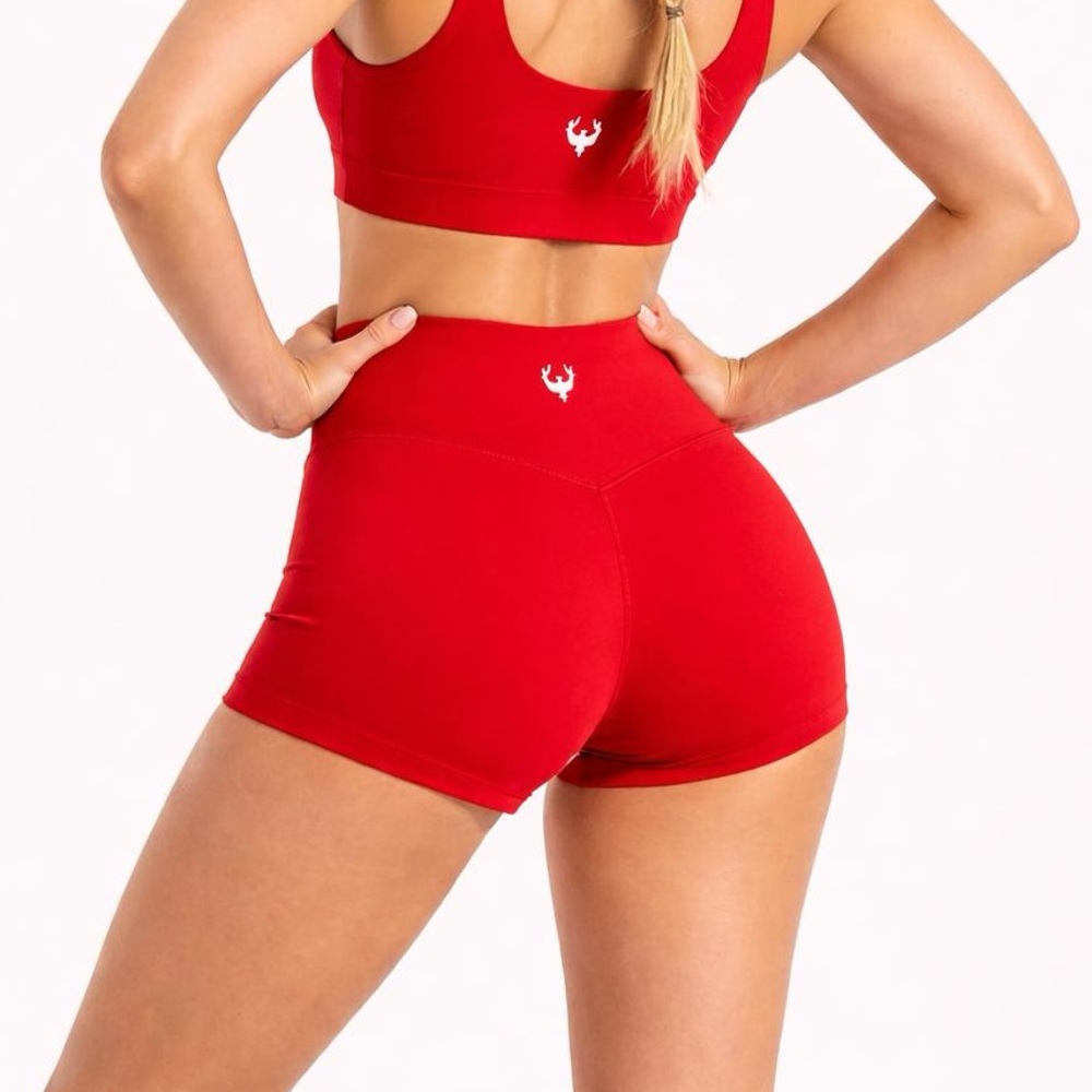 Namarie Hemp Liza Short Red, Size Medium, Like New